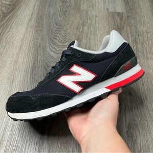 New Balance Mens 515 Size 9 ML515PNR Walking Running Shoes‎ Navy Blue Sneakers